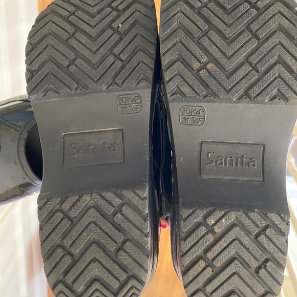 Last Pair!  Sanita Marcelle Clog Mary Jane - Black - Picture 6 of 8